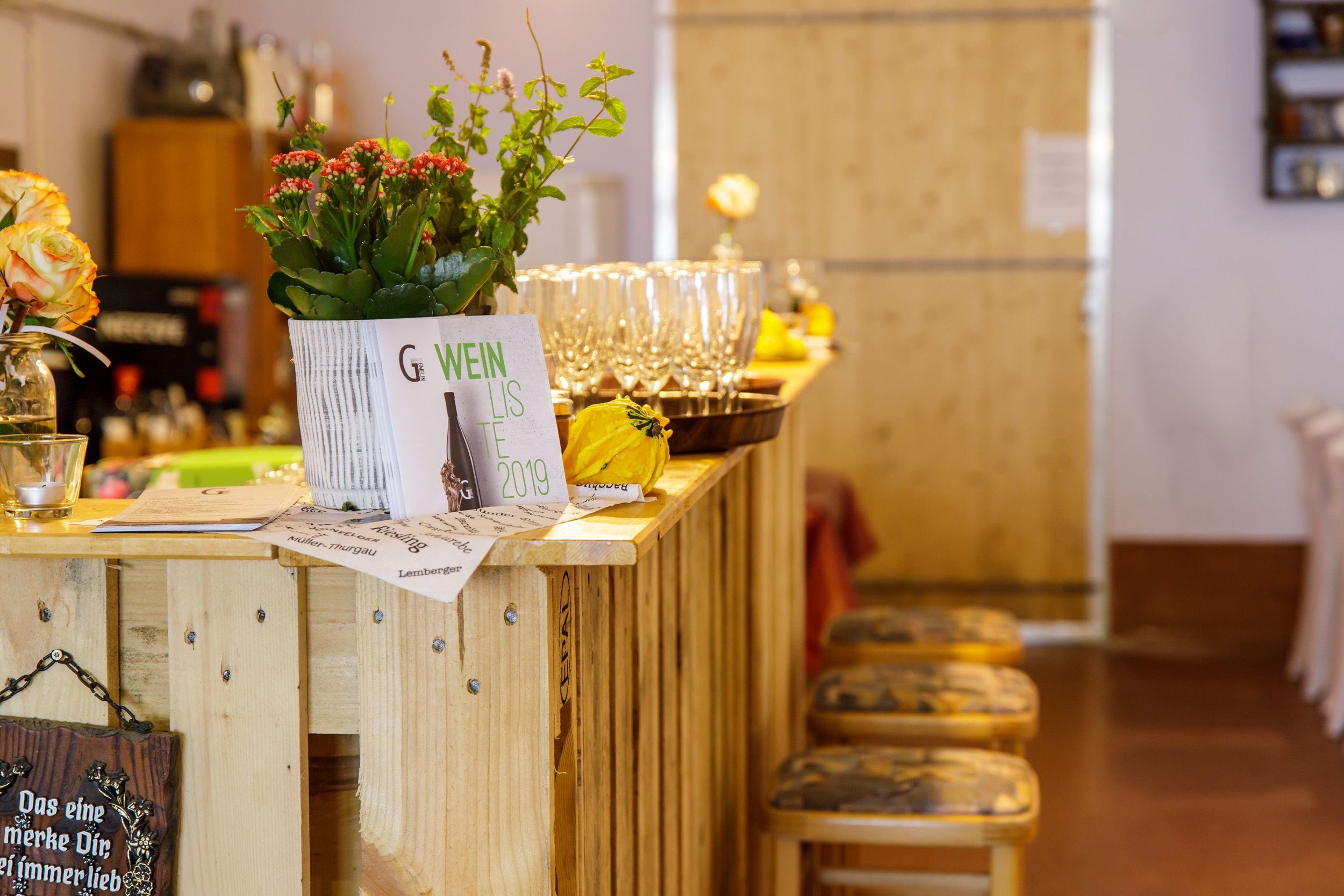 Besenwirtschaft Atmosphäre